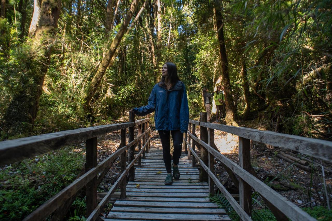Lodge Parque Tepuhueico Castro Bagian luar foto